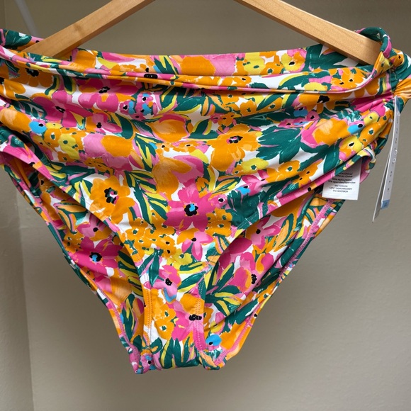 Anne Cole Sunshine Floral Bikini Bottoms - Picture 1 of 5